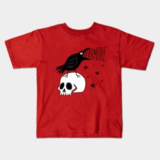 Quoth the Raven: Nevermore Kids T-Shirt